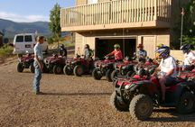 Grand Canyon North air and ground tour with ATV from Las Vegas