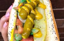 Signature dishes of Chicago bike tour