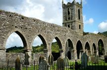 Wicklow, Glendalough, waterfall and sheepdog demo