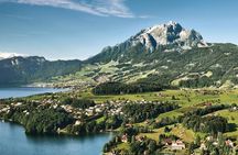Pilatus half-day golden round trip from Lucerne in summer