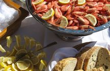 Fjord evening cruise with shrimp buffet