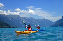 Half-day kayak tours on Lake Brienz