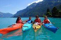 Half-day kayak tours on Lake Brienz