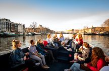 Amsterdam walking tour with canal cruise