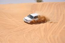 Doha desert safari, camel ride, sandboarding and Inland Sea