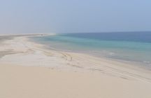Doha desert safari, camel ride, sandboarding and Inland Sea