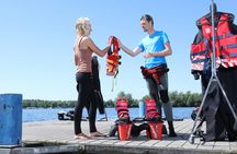 20 minutes flyboard, hoverboard or jetpacking experience in Amsterdam