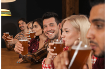 3-hour beer walking tour with dinner in Prague