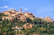 Pienza and Montepulciano food and wine tour from Siena