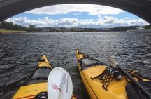 Stockholm city evening kayak tour