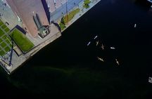 Stockholm city evening kayak tour