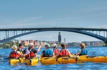 Downtown Stockholm kayaking tour