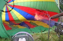 Teotihuacan pyramids hot air balloon ride