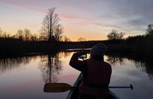 Night walk and canoeing tour from Pärnu