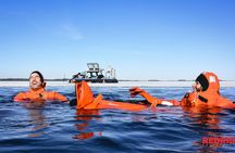 Survival suit floating experience