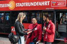Berlin Red Sightseeing hop-on hop-off 24 or 48h bus