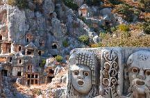 Day-tour to the Sunken City of Kekova, to Demre and to Myra from Alanya