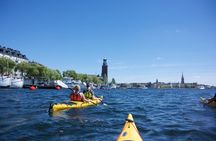 Self-guided kayaking adventure in Stockholm city