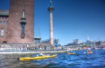 Self-guided kayaking adventure in Stockholm city