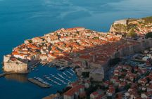Sunset panoramic drive from Dubrovnik