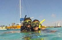 Palm Pleasure catamaran afternoon snorkeling tour
