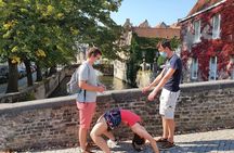 Self guided tour with interactive city game of Bruges