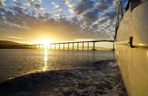 Private midnight sun tour in Tromsø in a luxury yacht