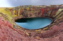 Small group Golden Circle tour with Kerið crater and Friðheimar farm