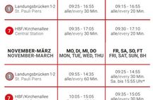 Hamburg hop-on hop-off bus tour 1-day ticket