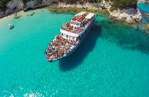 Paxos Antipaxos blue caves cruise from Lefkimmi