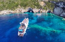 Paxos Antipaxos blue caves cruise from Lefkimmi