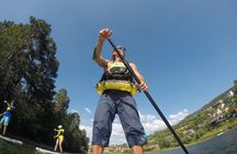 Guided SUP experience in the Vosso river