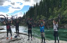 Mountain biking experience through the Voss forest