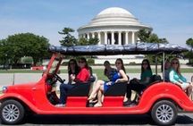 Tour of Washington's National Mall at night by electric car
