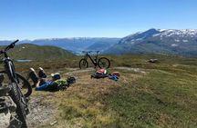 The Grand Traverse mountain biking experience in Voss