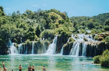 Speed boat tour to the Krka National Park with lunch