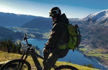 E-mountain bike guided tour in Voss