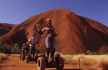 Quarter Uluru self-balancing scooter and sunset