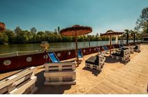 Canadian canoe rental in Stuttgart at the Neckar river