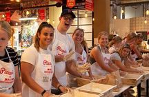 Pizza-making class at FICO Eataly World