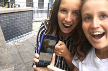 Self guided tour with interactive city game of Dublin
