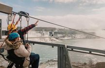 Niagara falls daytime zipline