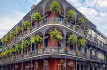New Orleans citywide driving private tour with local musician