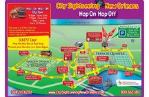 City Sightseeing hop-on hop-off bus tour of New Orleans