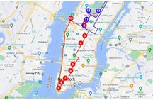 City Sightseeing hop-on-hop-off bus tour of Uptown and Downtown New York