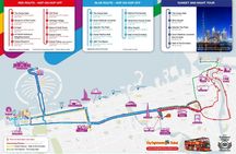 City Sightseeing hop-on hop-off bus tour of Dubai