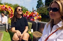 Amsterdam flower boat canal cruise