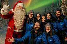 Santa Claus and Northern Lights experience with photographer