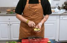 Traditional vegetarian cooking class in Palermo with a local host