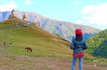 Day trip of Kazbegi Mountains, Ananuri  Fortress, Gudauri Ski Resort